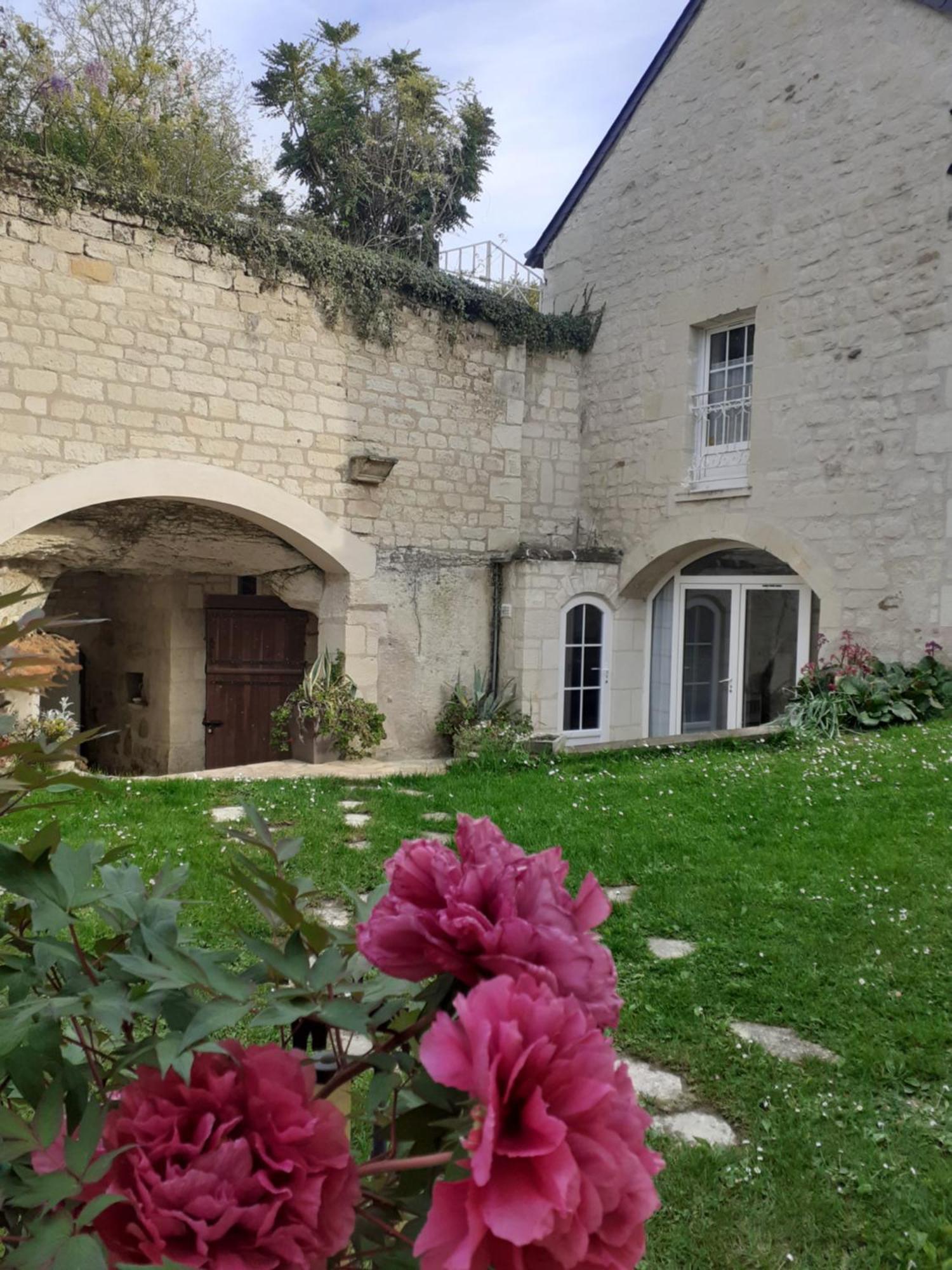 Esprit Troglo Vila Beaumont-en-Véron Exterior foto